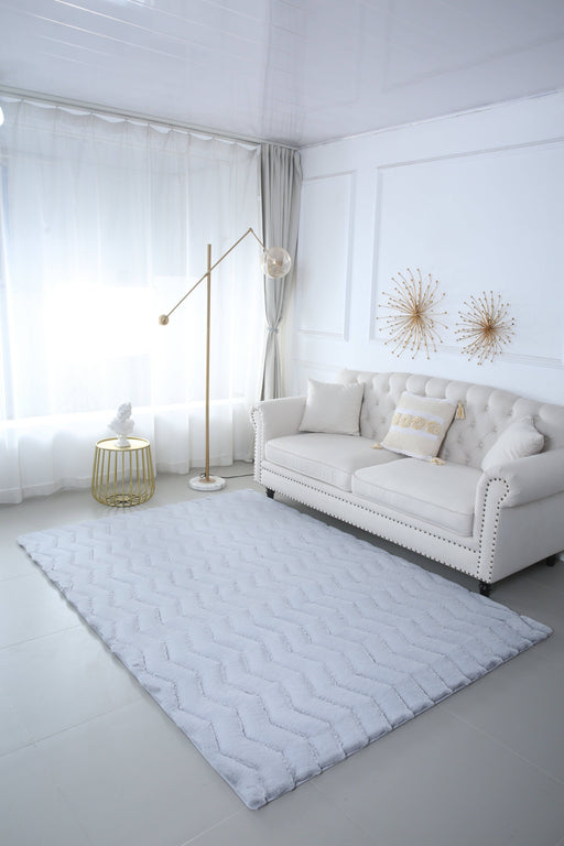 Ava Shaggy Light Grey - Ava Shaggy - MR ZEE FURNITURE