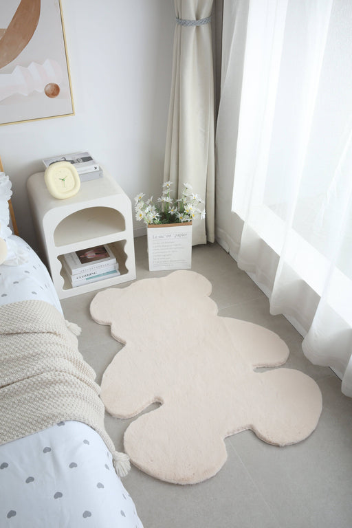 Bear Rabbi Camel - Faux Fur Shaggy - MR ZEE FURNITURE