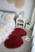 Double Hea Red - Faux Fur Shaggy - MR ZEE FURNITURE