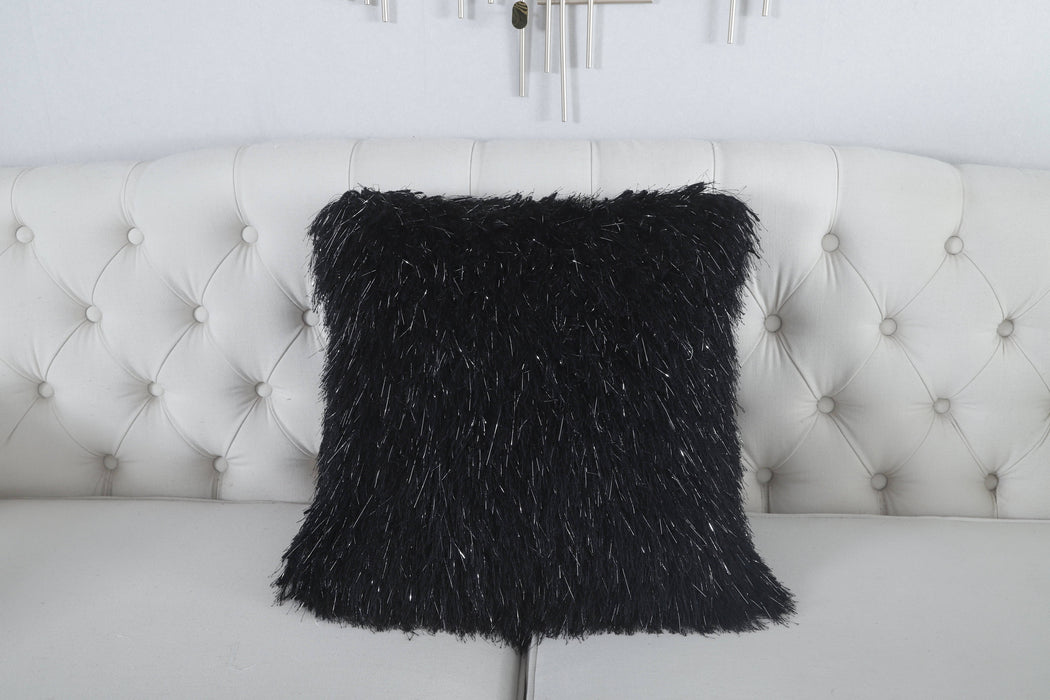 Meilin-S S Black - Meilin-S Shaggy - MR ZEE FURNITURE