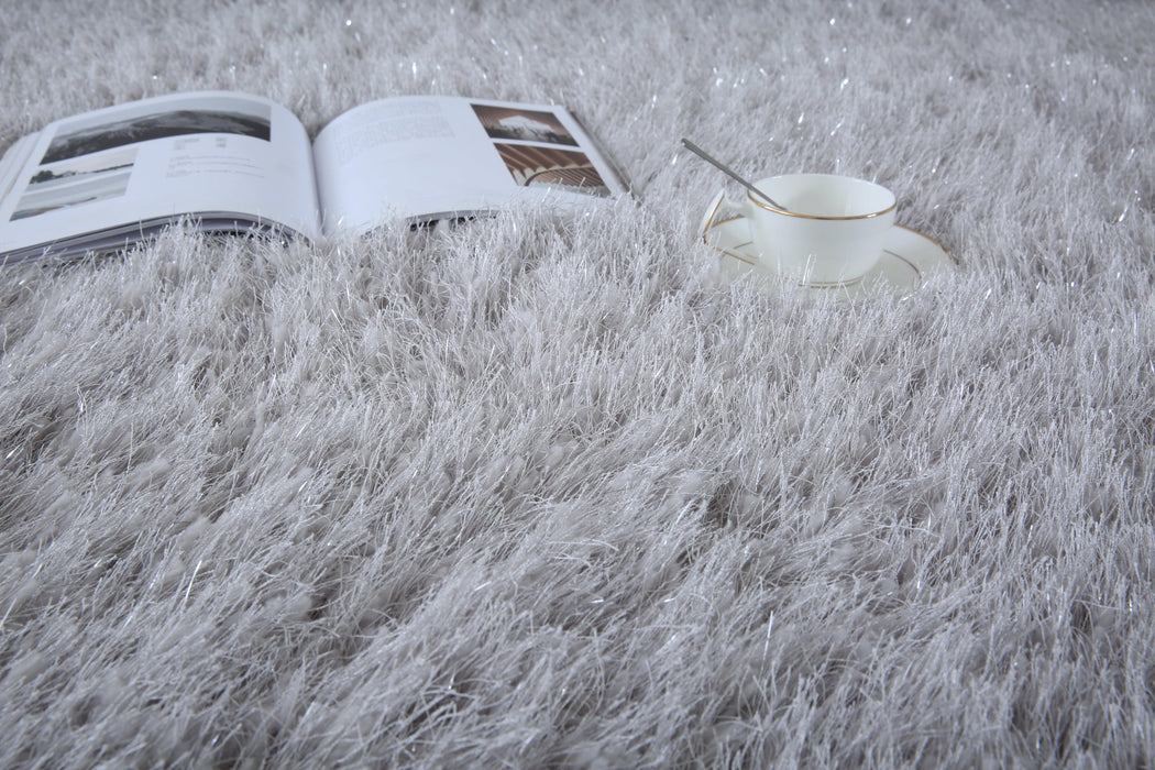 Meilin-S S Light Grey - Meilin-S Shaggy - MR ZEE FURNITURE