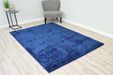 P1577 Navy - Lucia Shaggy - MR ZEE FURNITURE