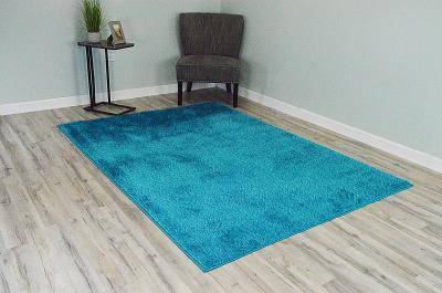 P1577 Turquoise - Lucia Shaggy - MR ZEE FURNITURE