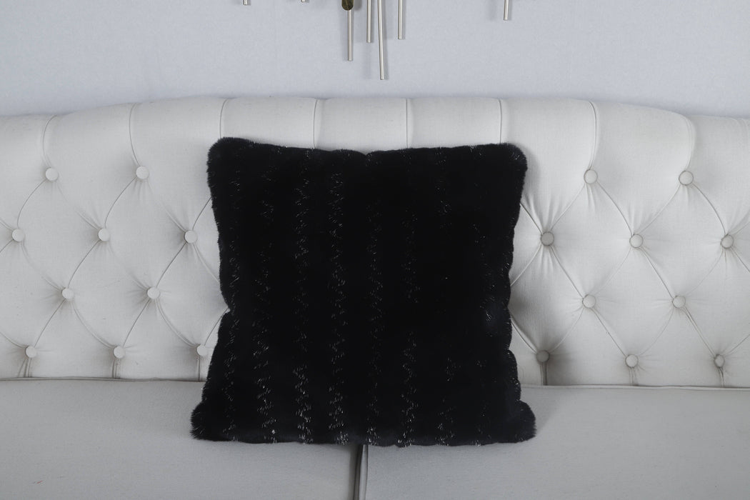 Savannah S Black - Savannah Shaggy - MR ZEE FURNITURE