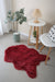 Sheepskin  Red - Faux Fur Shaggy - MR ZEE FURNITURE