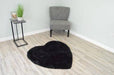 TD1106 Black - Meilin Shaggy - MR ZEE FURNITURE