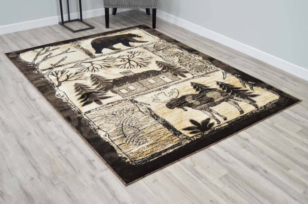 The Lodge Brown - Lodge ,Cabin and New Sultan - MR ZEE FURNITURE