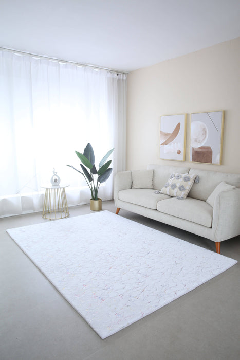 Timmy-S Sh White/Colored Gold - Timmy-S Shaggy - MR ZEE FURNITURE