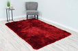 UZ006 Red - Meilin Shaggy - MR ZEE FURNITURE