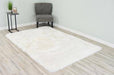 UZ0313 White - Meilin Shaggy - MR ZEE FURNITURE