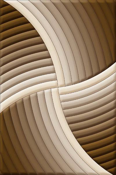 Z009 Brown - 3D Shaggy - MR ZEE FURNITURE